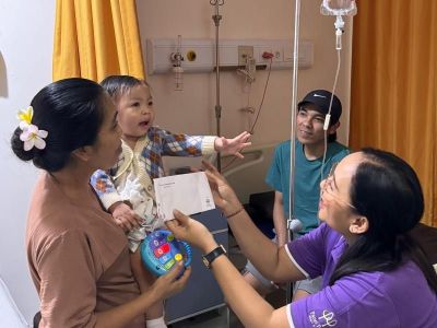 Little Girl Putu Kyara Gets a New Smile